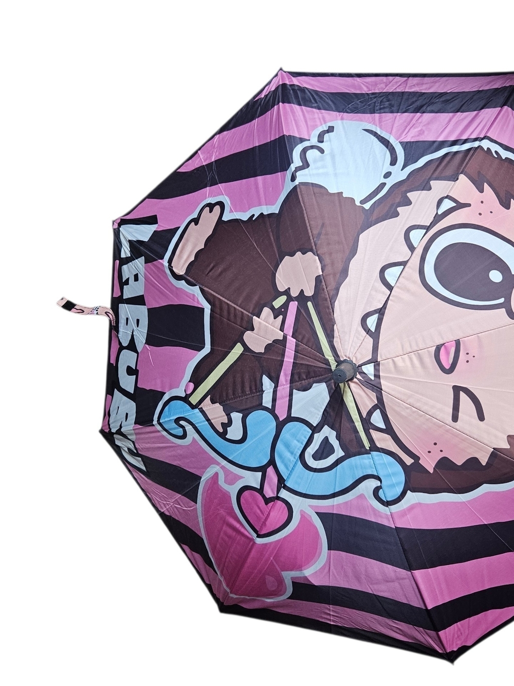 Kids Pink Character Umbrella - Unbranded